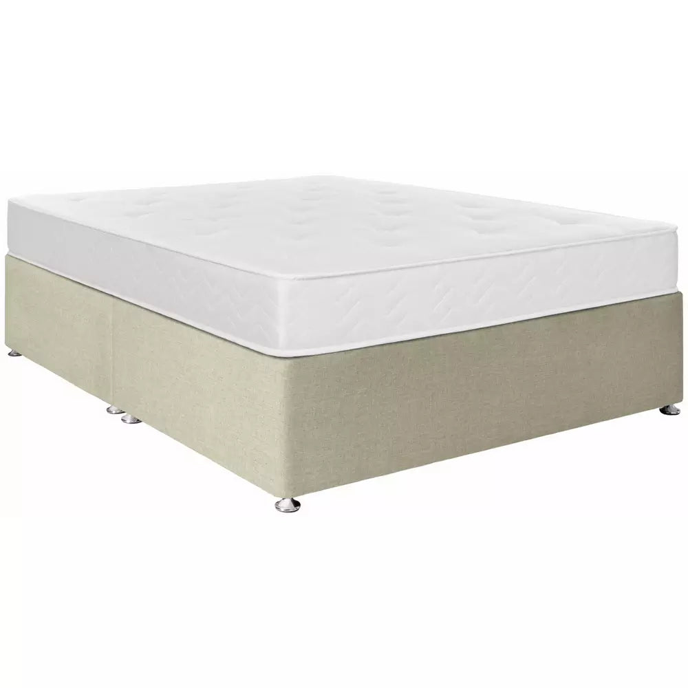 Argos Home Carlton Kingsize Divan Bed - Natural