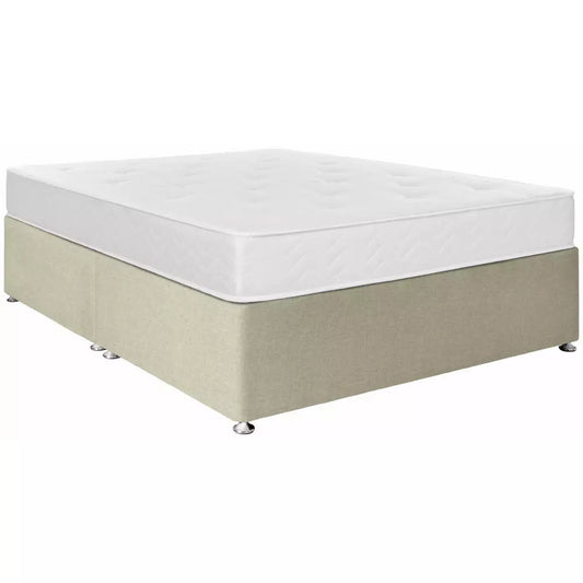 Argos Home Carlton Kingsize Divan Bed - Natural