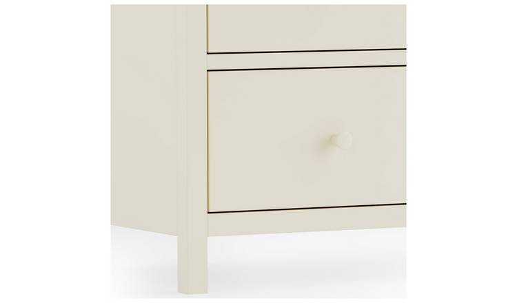 Julian Bowen Coxmoor 3 Drawer Chest - Ivory