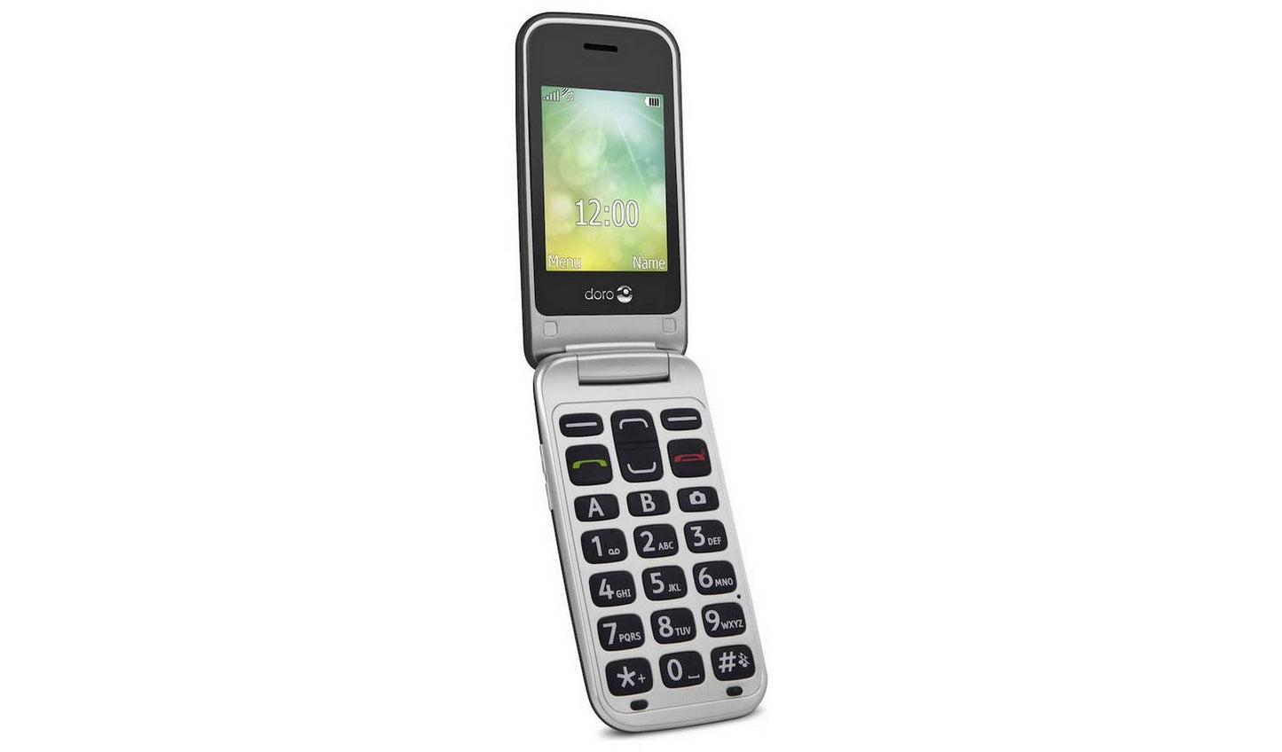 SIM Free Doro 2424 Mobile Phone - Graphite