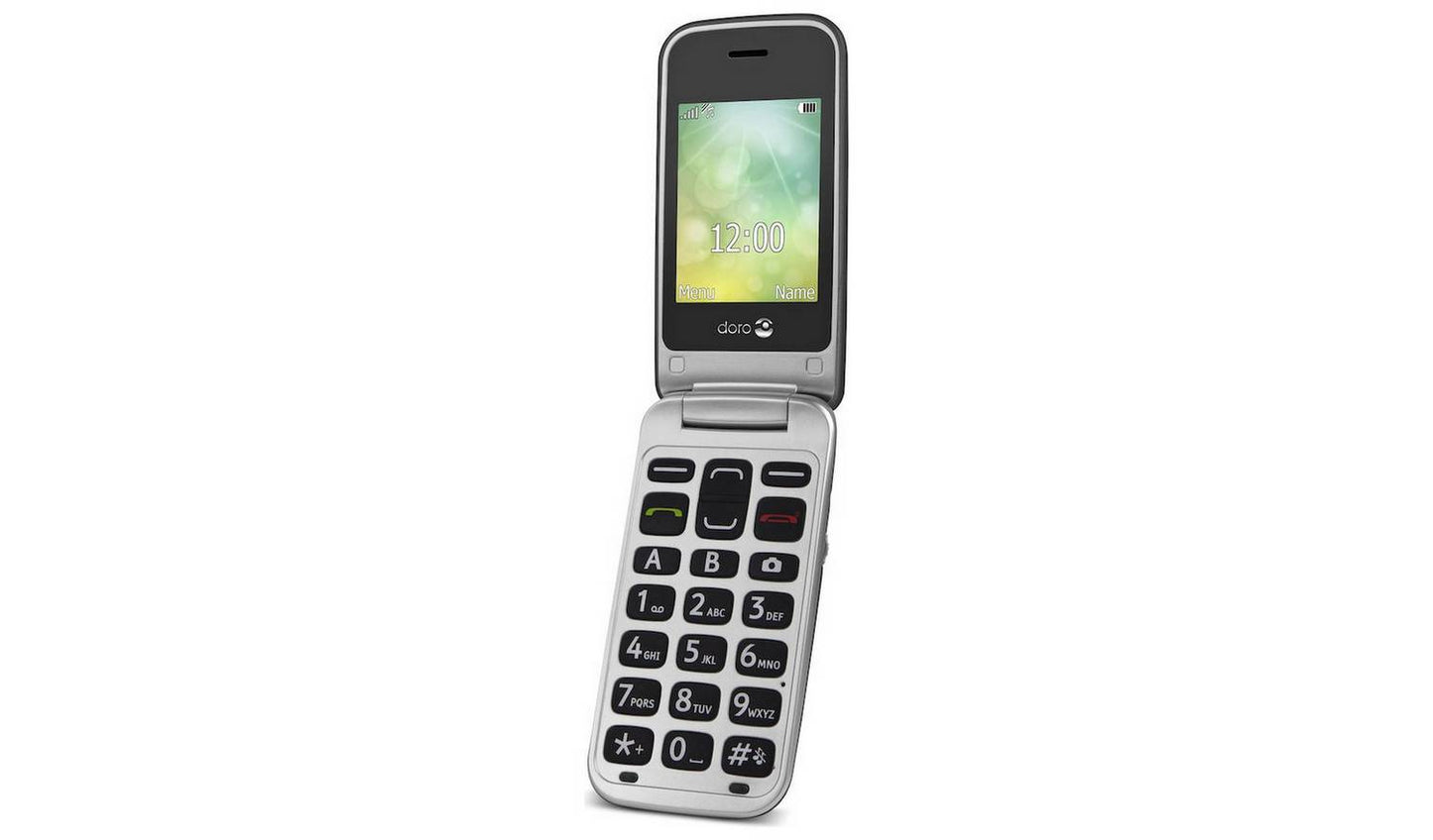 SIM Free Doro 2424 Mobile Phone - Graphite