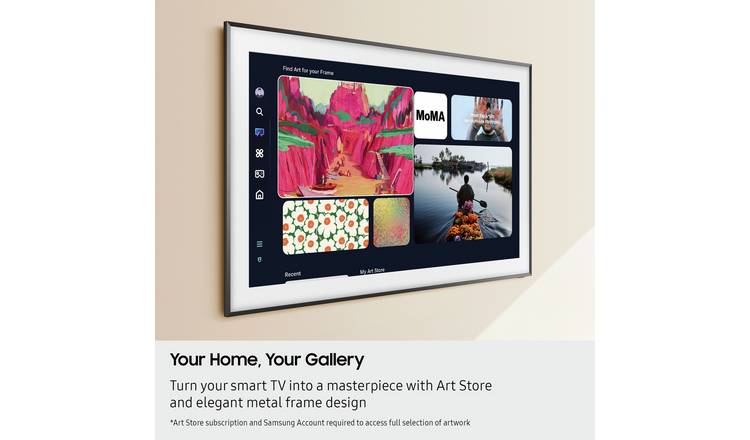 Samsung 32 Inch QE32LS03CBU The Frame Smart QLED TV