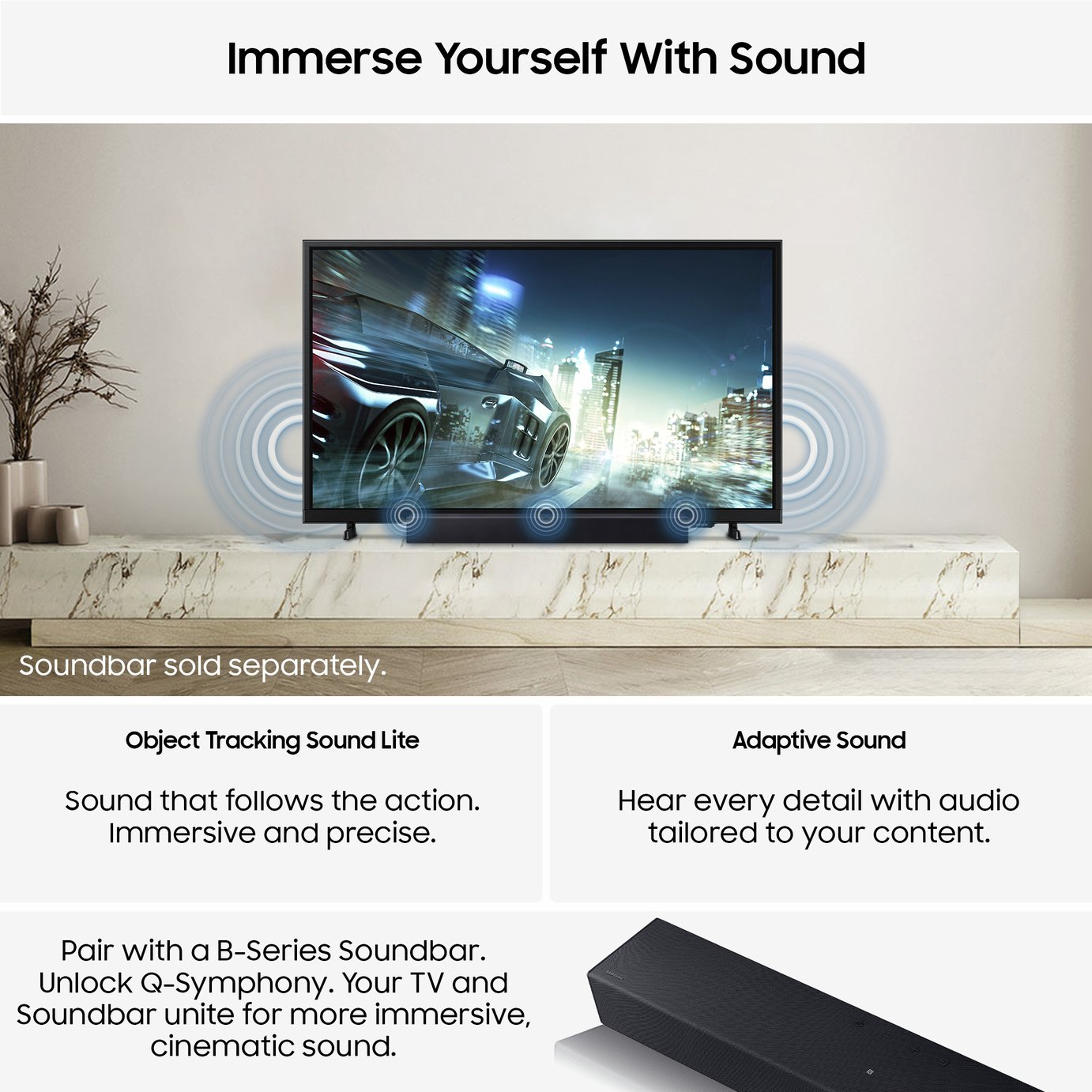 Samsung 40 Inch UE40F6000FK Smart Full HD HDR LED TV