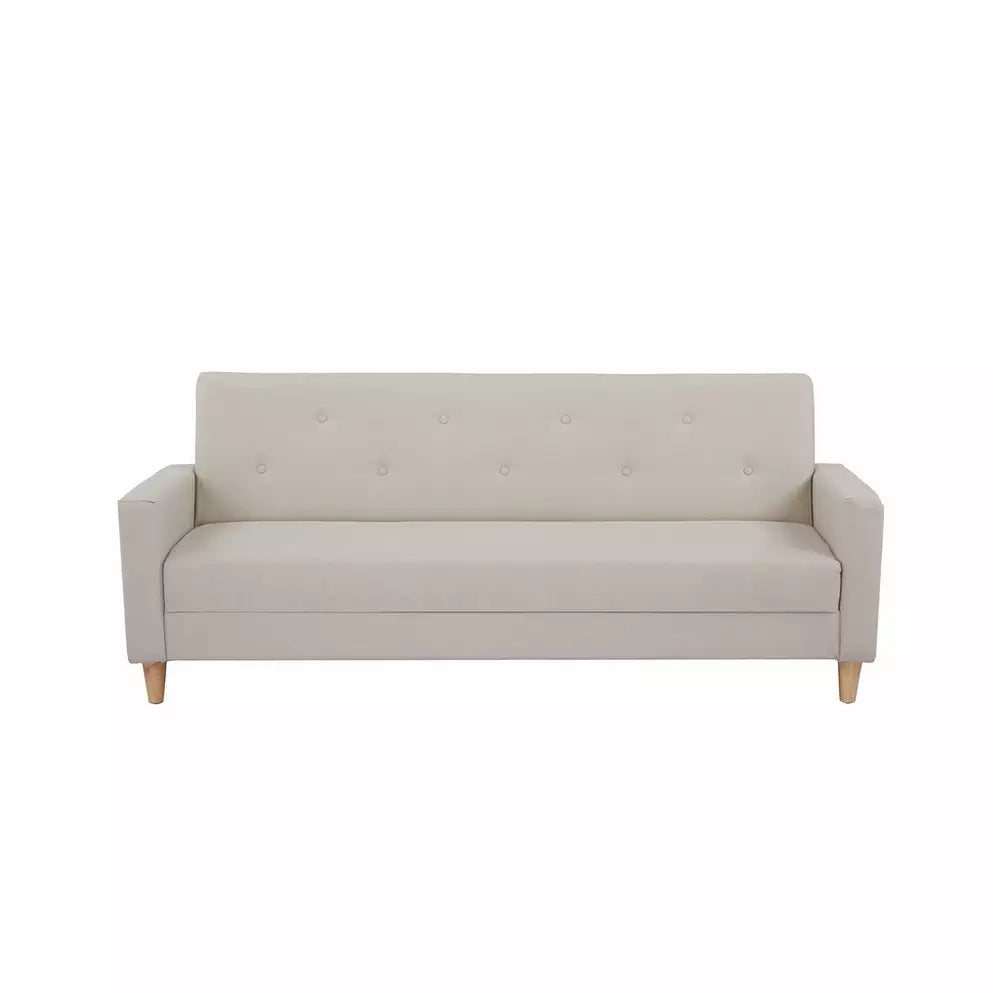 Habitat Brooks Fabric Clic Clac Sofa Bed - Natural