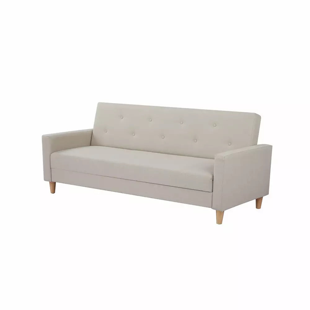 Habitat Brooks Fabric Clic Clac Sofa Bed - Natural