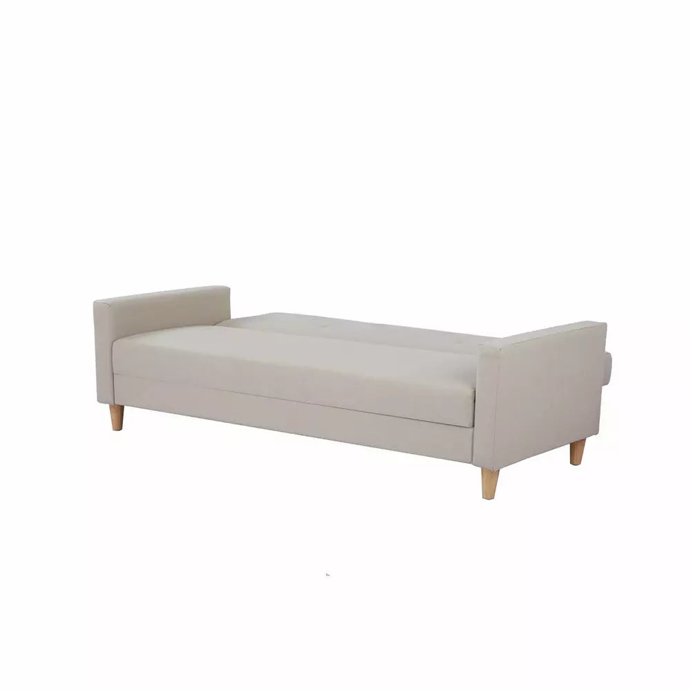 Habitat Brooks Fabric Clic Clac Sofa Bed - Natural