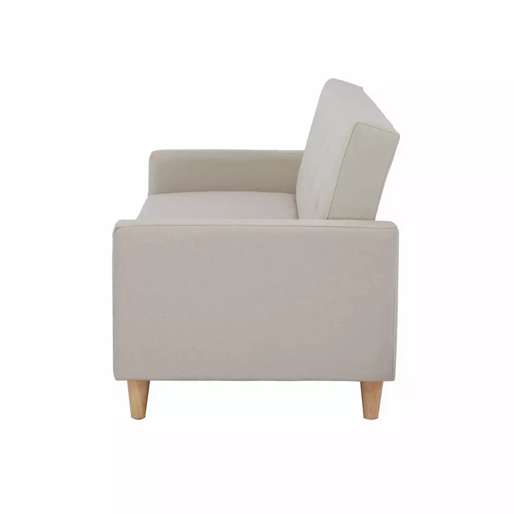 Habitat Brooks Fabric Clic Clac Sofa Bed - Natural