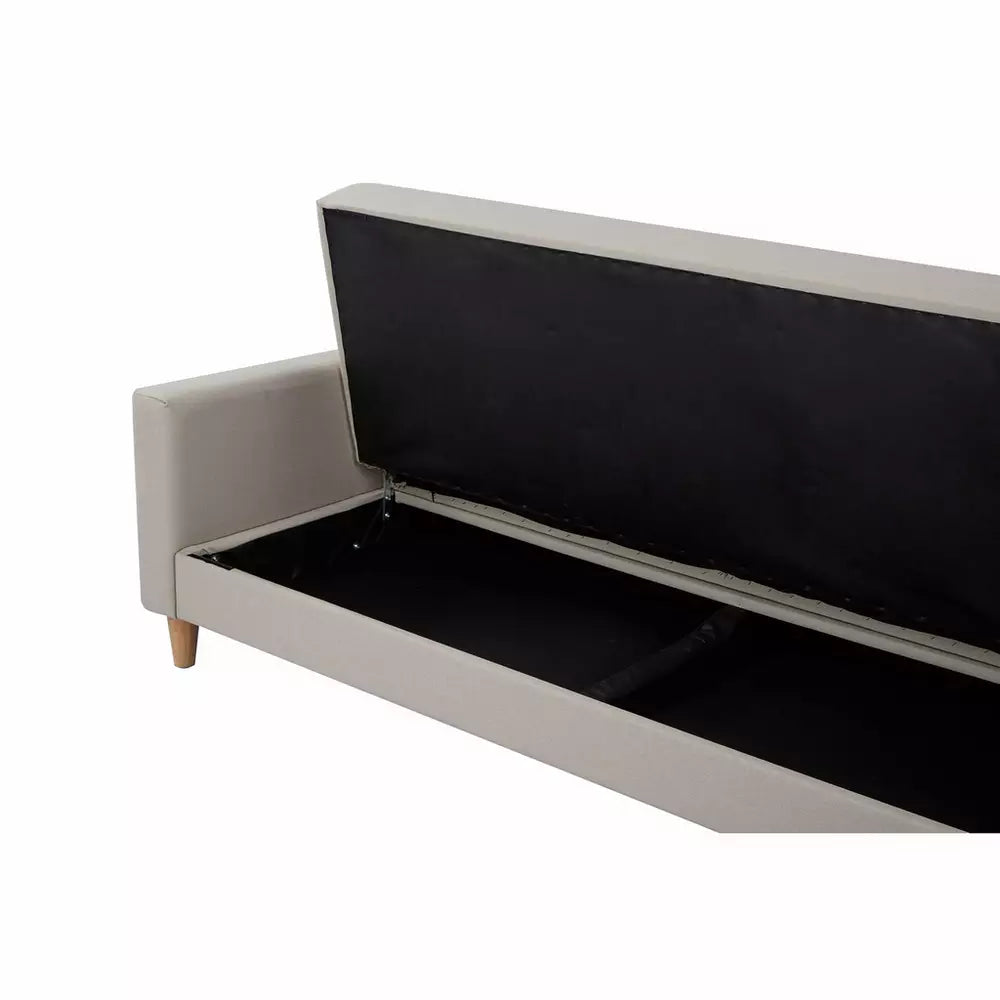 Habitat Brooks Fabric Clic Clac Sofa Bed - Natural