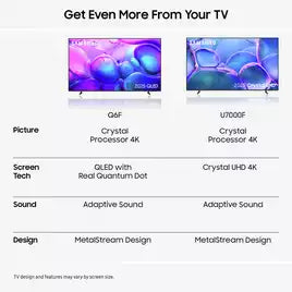 Samsung 50 Inch UE50U7000FK Smart 4K UHD HDR LED TV