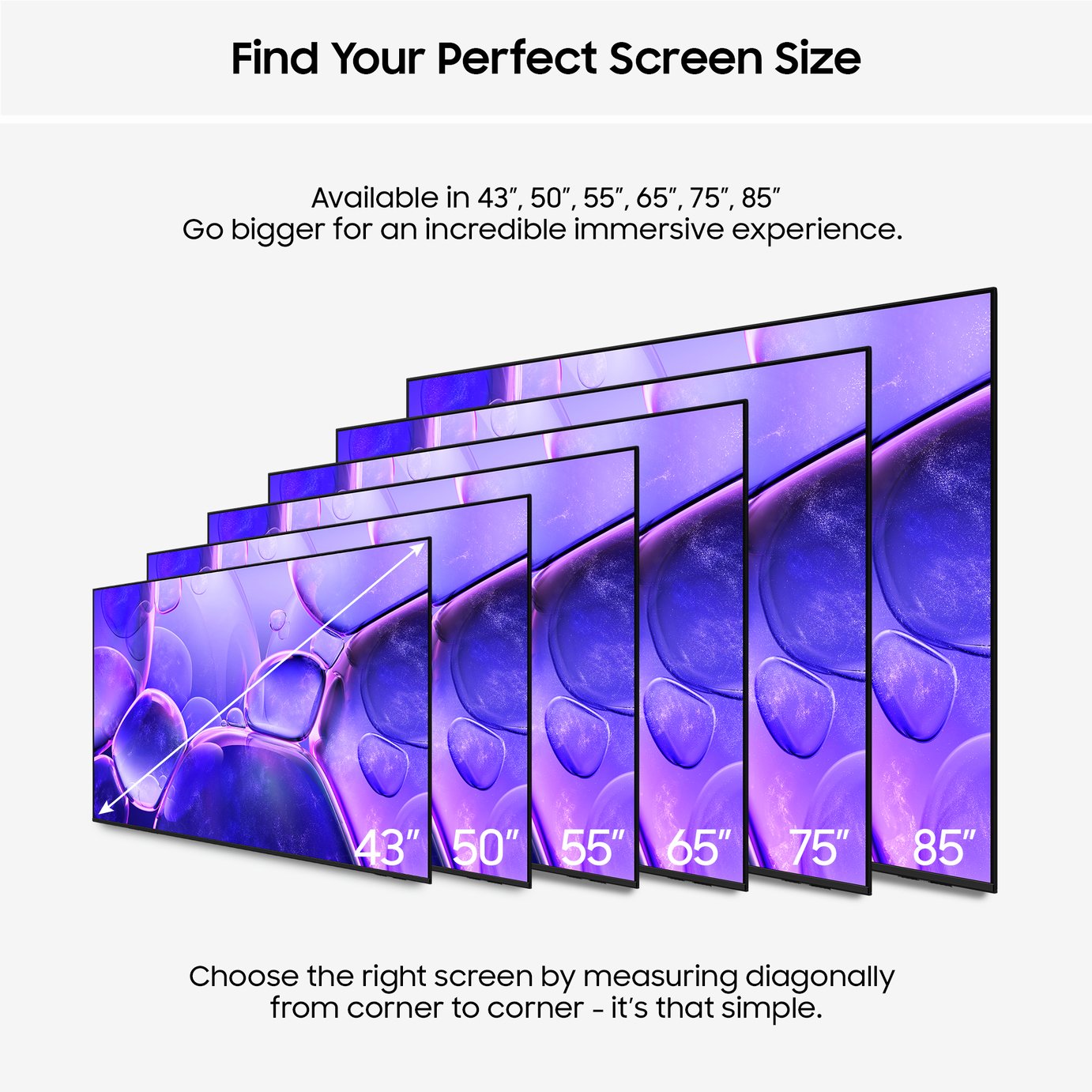 Samsung 50 Inch UE50U8000FK Smart 4K UHD HDR LED TV