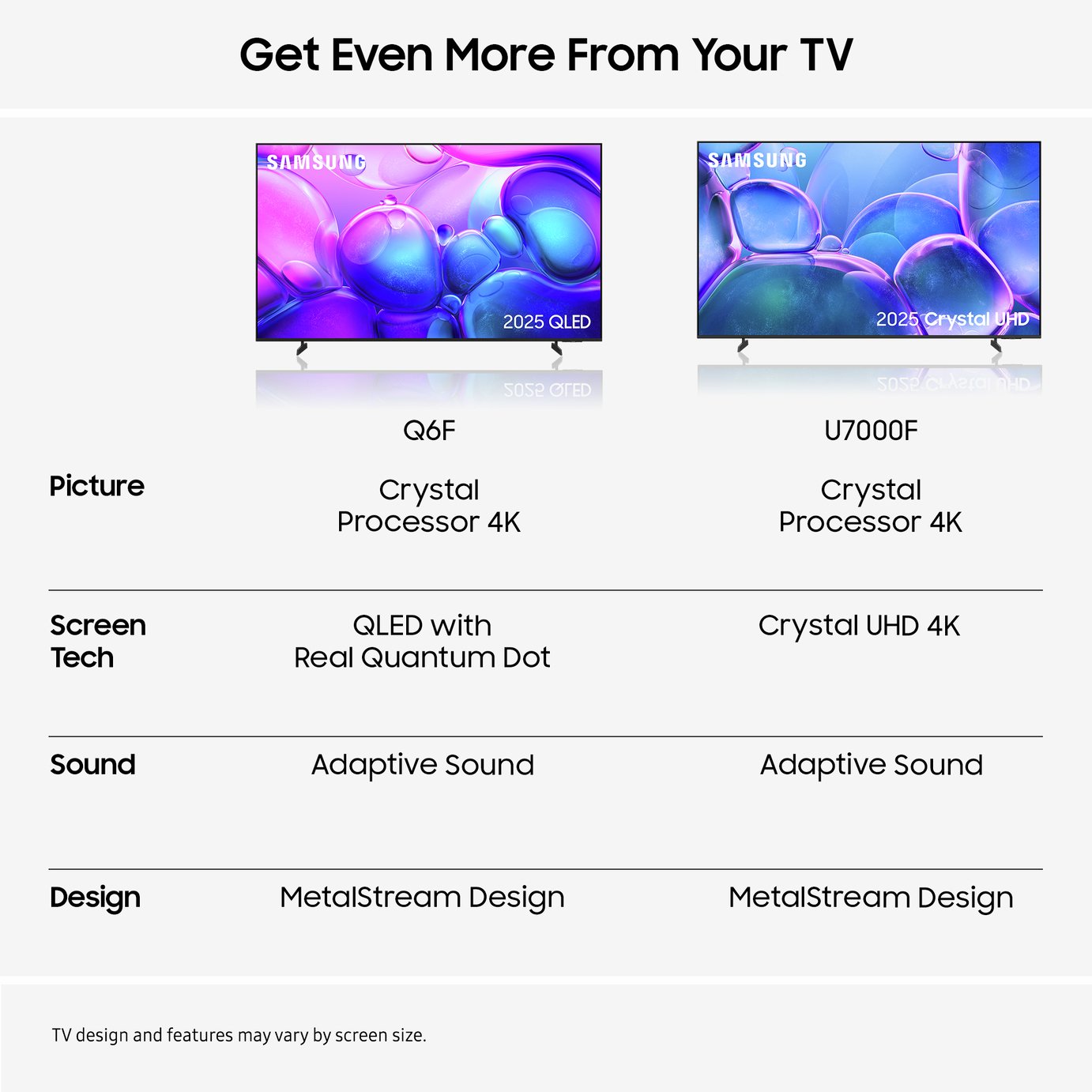 Samsung 55 Inch UE55U7000FK Smart 4K UHD HDR LED TV