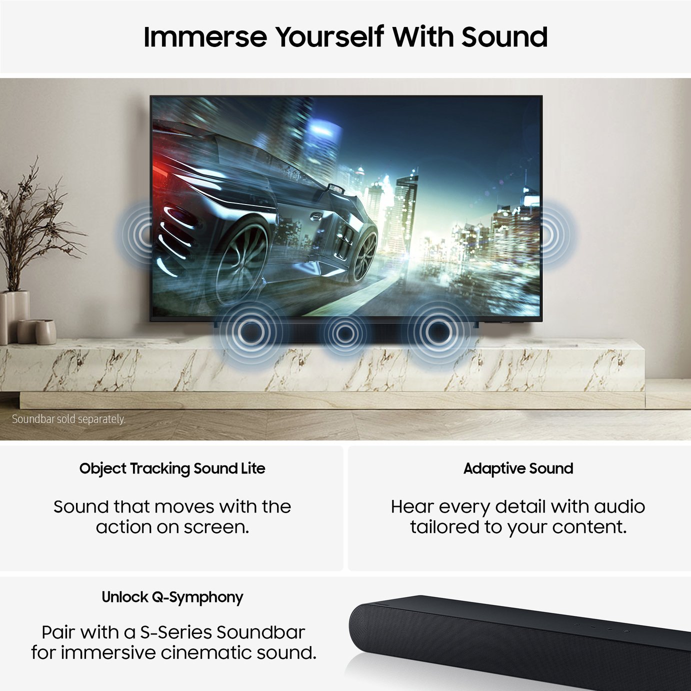 Samsung 55 Inch QE55QEF1AU Smart 4K UHD HDR QLED TV