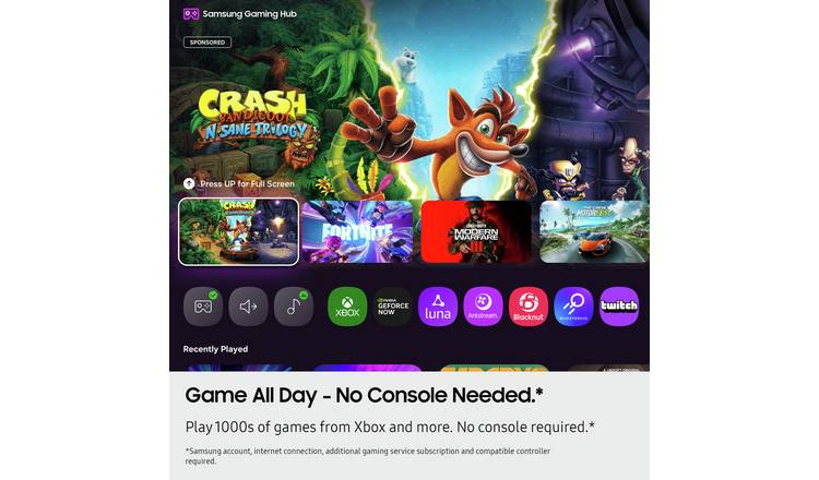 Samsung 55 Inch UE55U8000FK Smart 4K UHD HDR LED TV