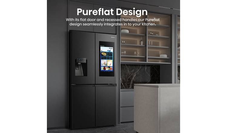 Hisense RQ760N4IFE PureFlat Smart American Fridge Freezer