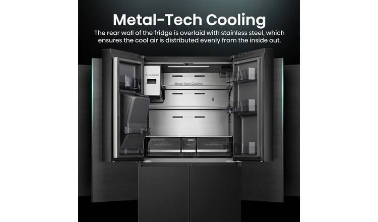 Hisense RQ760N4IFE PureFlat Smart American Fridge Freezer