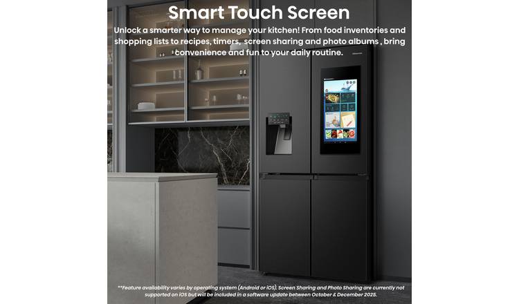 Hisense RQ760N4IFE PureFlat Smart American Fridge Freezer