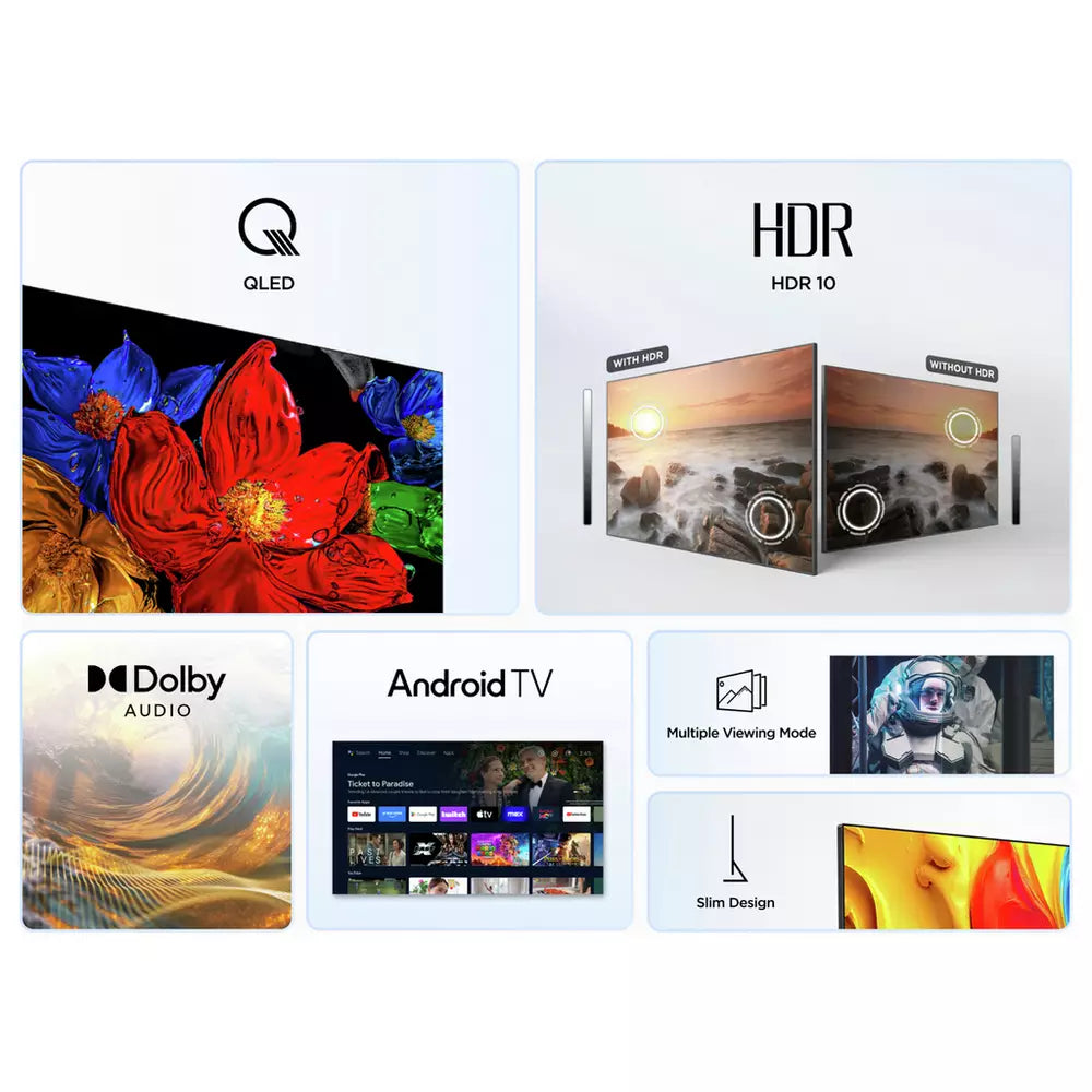 TCL 32 Inch 32S4K Smart HD HDR QLED TV