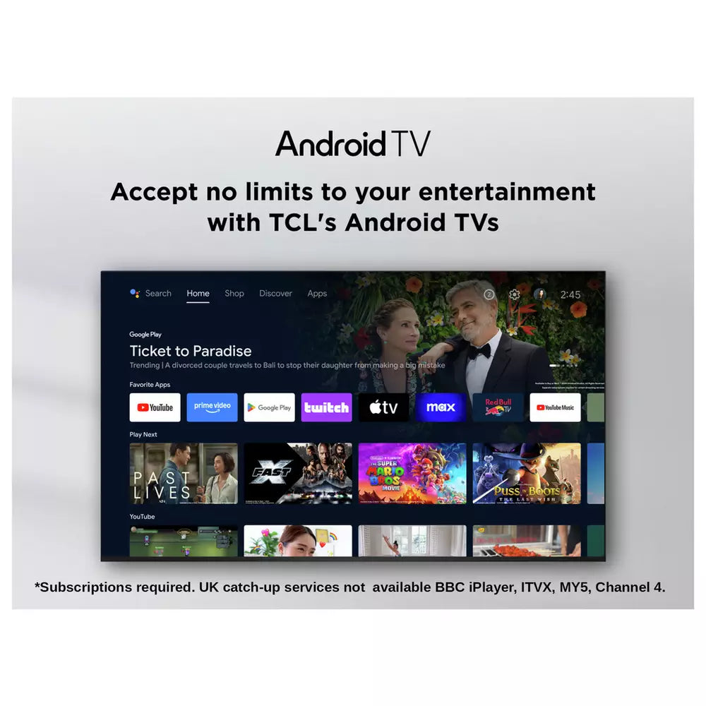 TCL 32 Inch 32S4K Smart HD HDR QLED TV