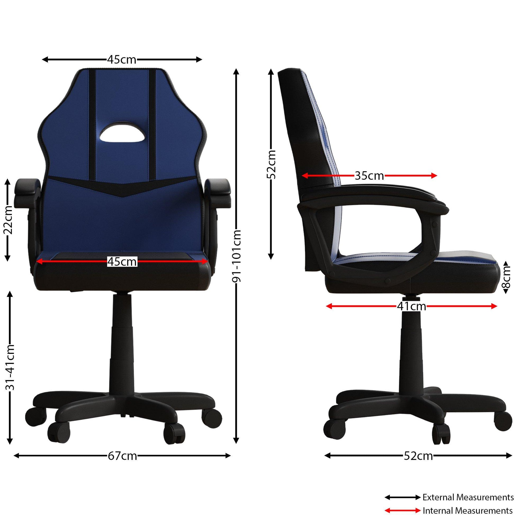 Lassic Vida Designs Comet Racing Gaming Chair UKFR