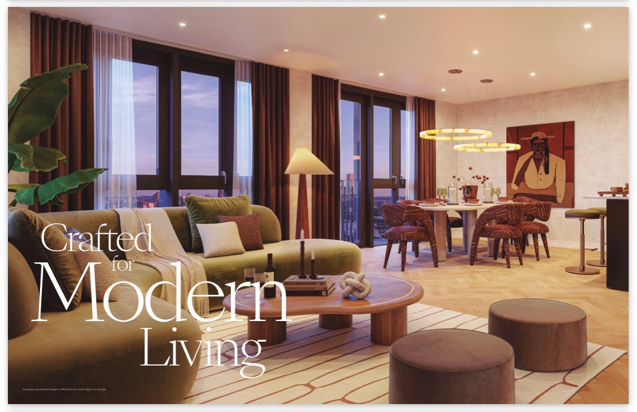 Twelvetrees Park  — Suite 1 2 and 3 Bedroom Ultra Luxury Homes — 24 Hr Concierge and World Class Amenities — West Ham London — E16