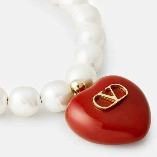 Valentino Garavani Women's Heart Charm Bracelet