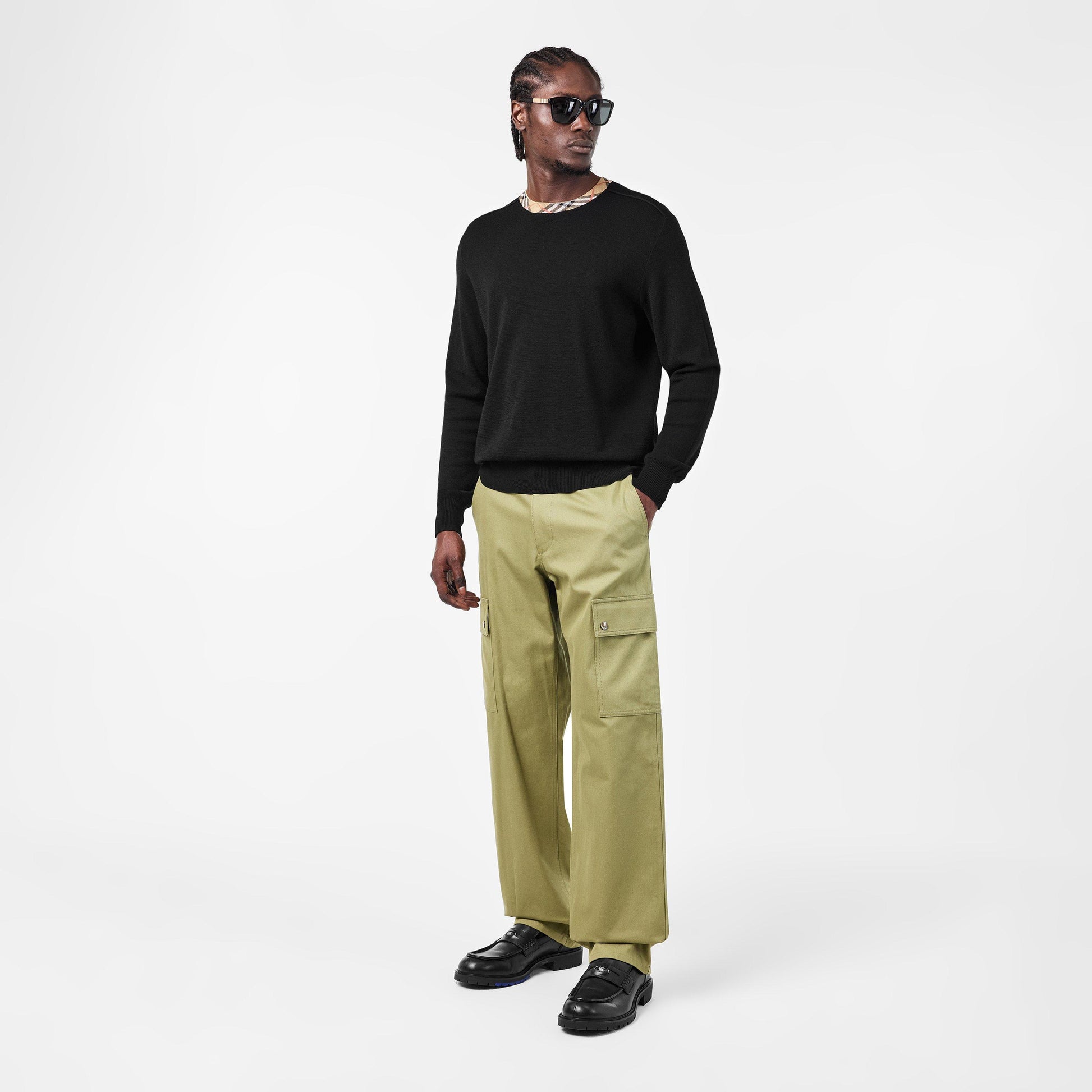 Burberry Square Sunglasses, Square Design