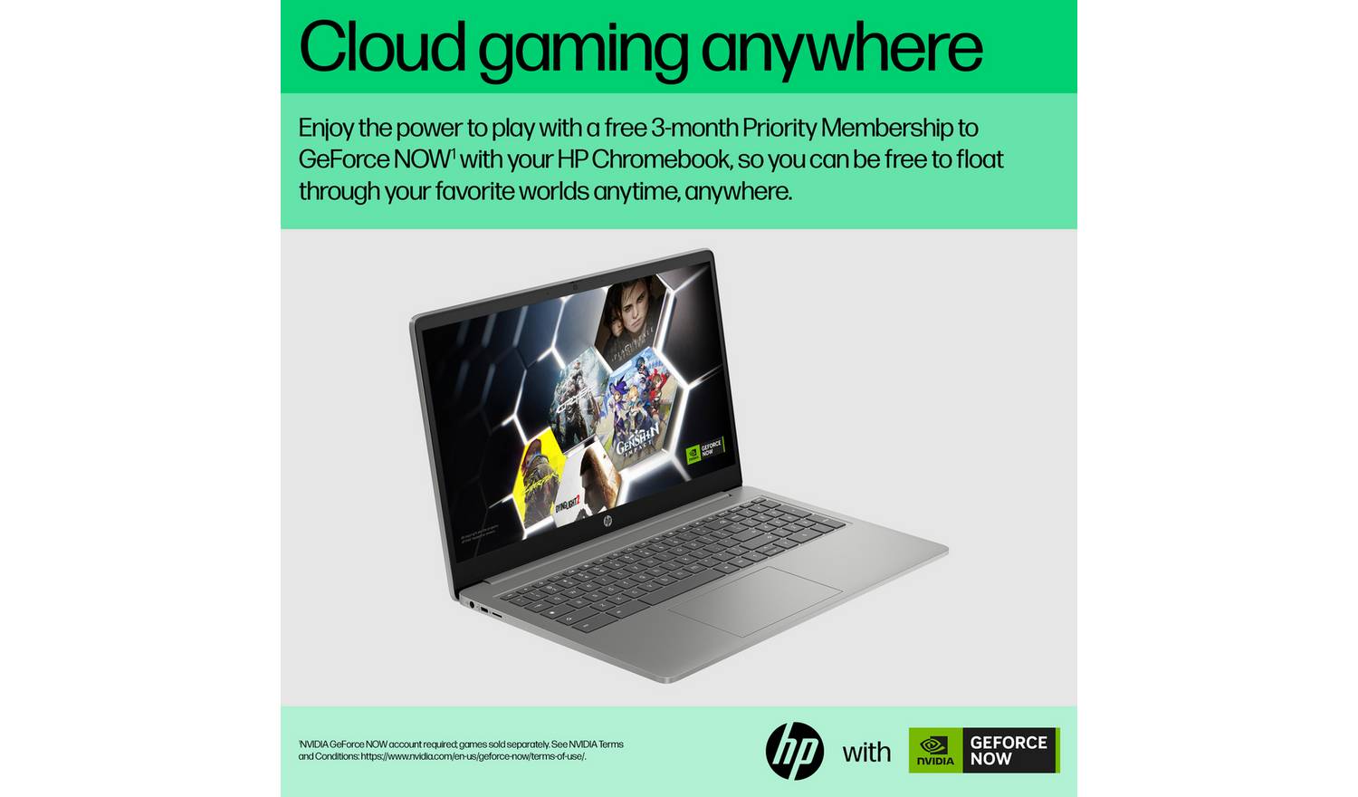 HP 15a-nb0006na 15.6in Intel N100 4GB 128GB Chromebook