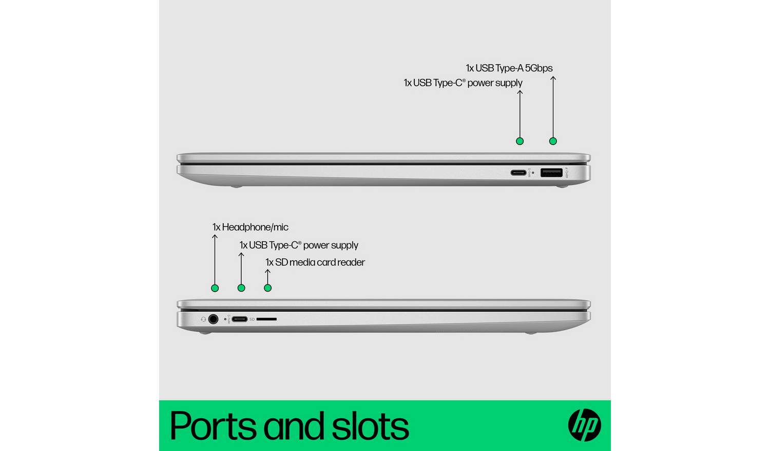 HP 15a-nb0006na 15.6in Intel N100 4GB 128GB Chromebook