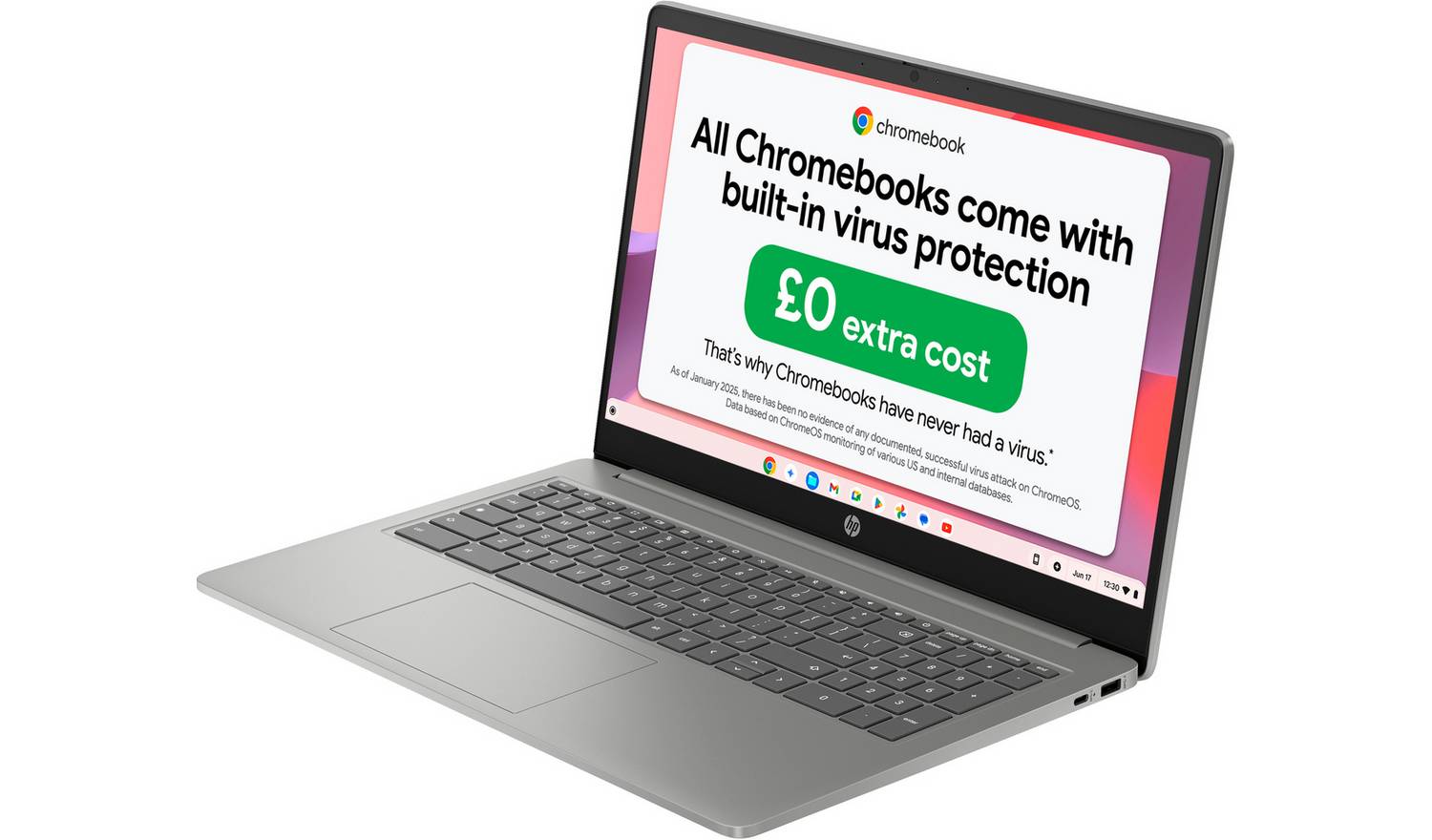 HP 15a-nb0006na 15.6in Intel N100 4GB 128GB Chromebook