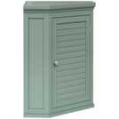 Teamson Home Glancy Corner Wall Cabinet - Sage Green