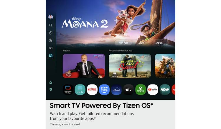 Samsung 65 Inch UE65U7000FK Smart 4K UHD HDR LED TV