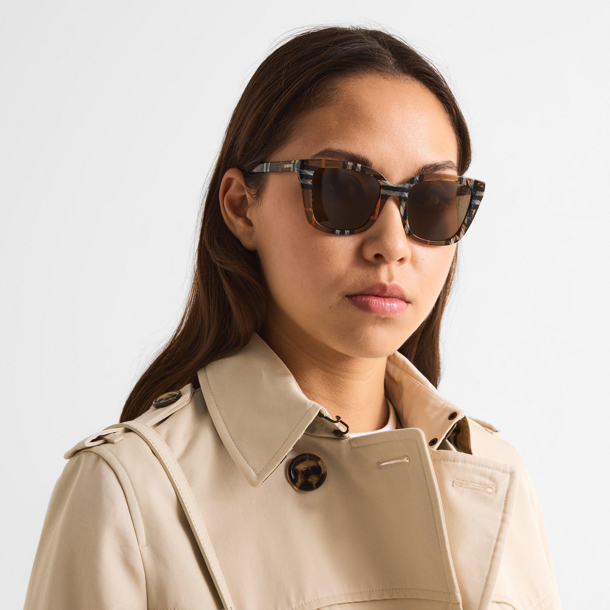 Burberry Women's Cat Eye Sunglasses