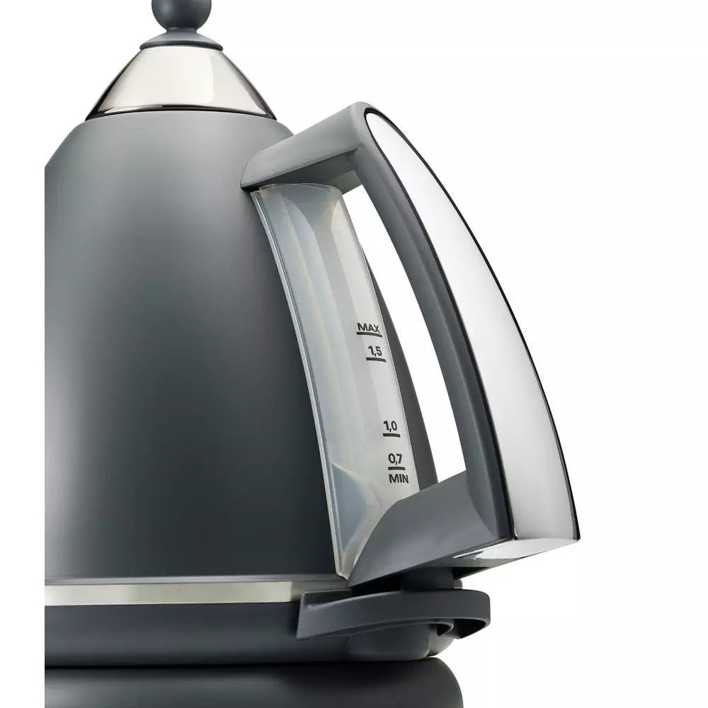 De'Longhi KBX3016.GY Argento Silva Kettle - Grey