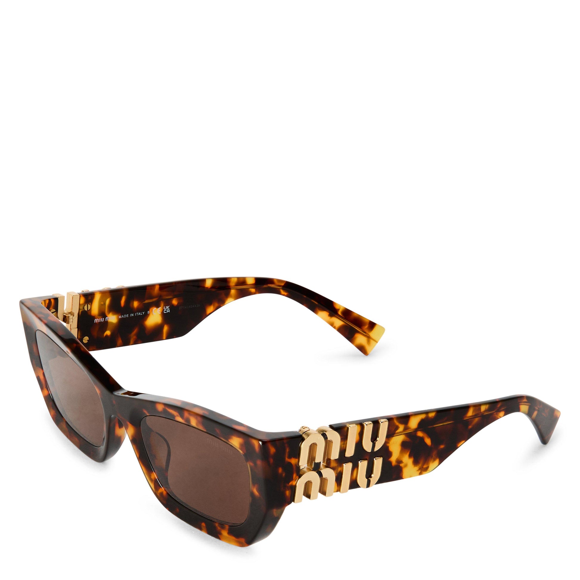 Miu Miu Women's 0MU 09WS Rectangle Sunglasses