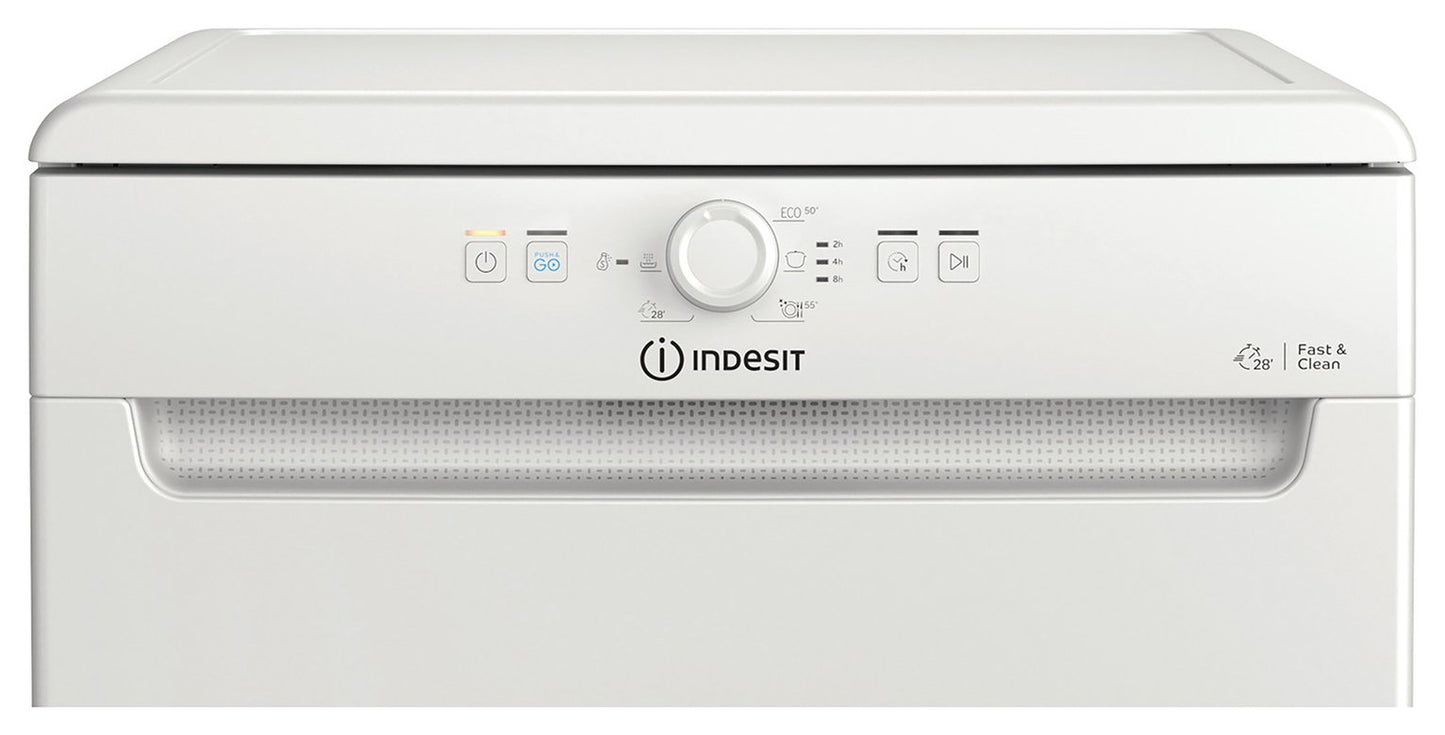 Indesit D2FHK26UK Full Size Dishwasher - White