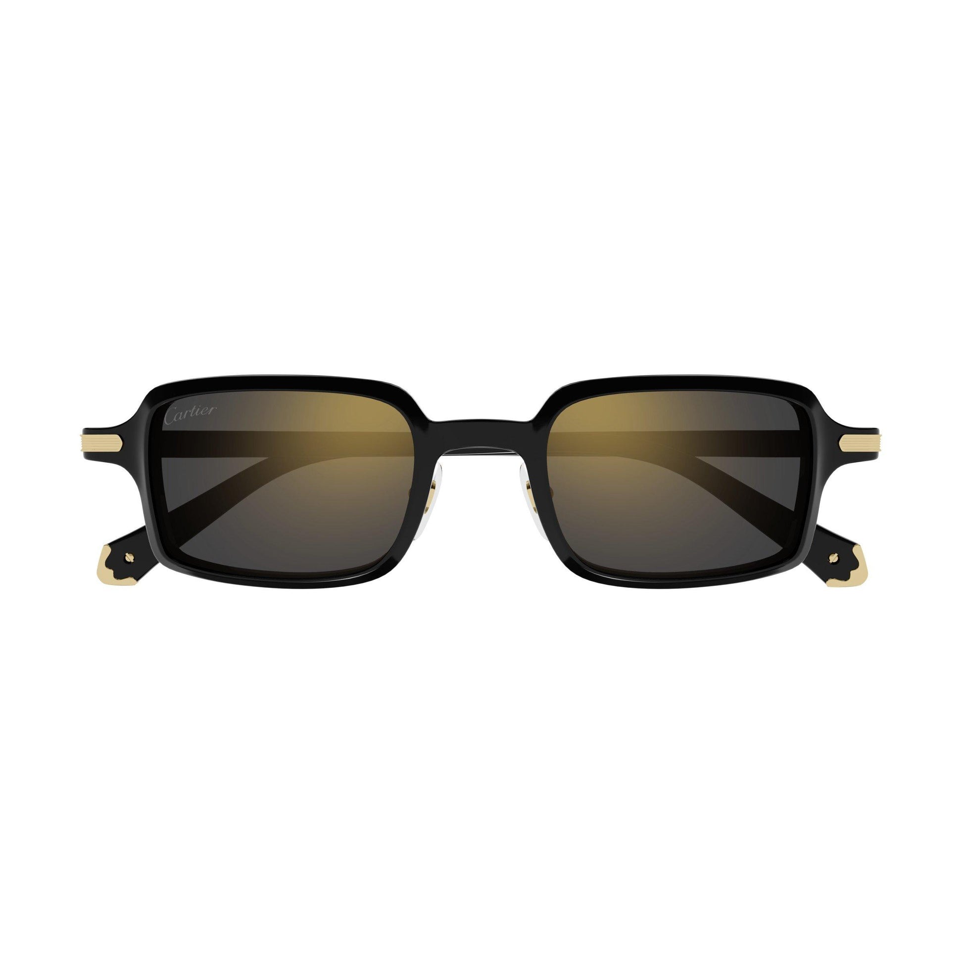 Cartier Mens Rectangular CT0539S Sunglasses