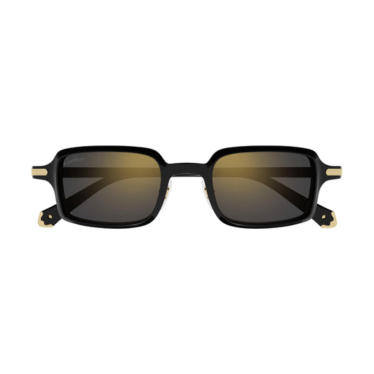 Cartier Mens Rectangular CT0539S Sunglasses