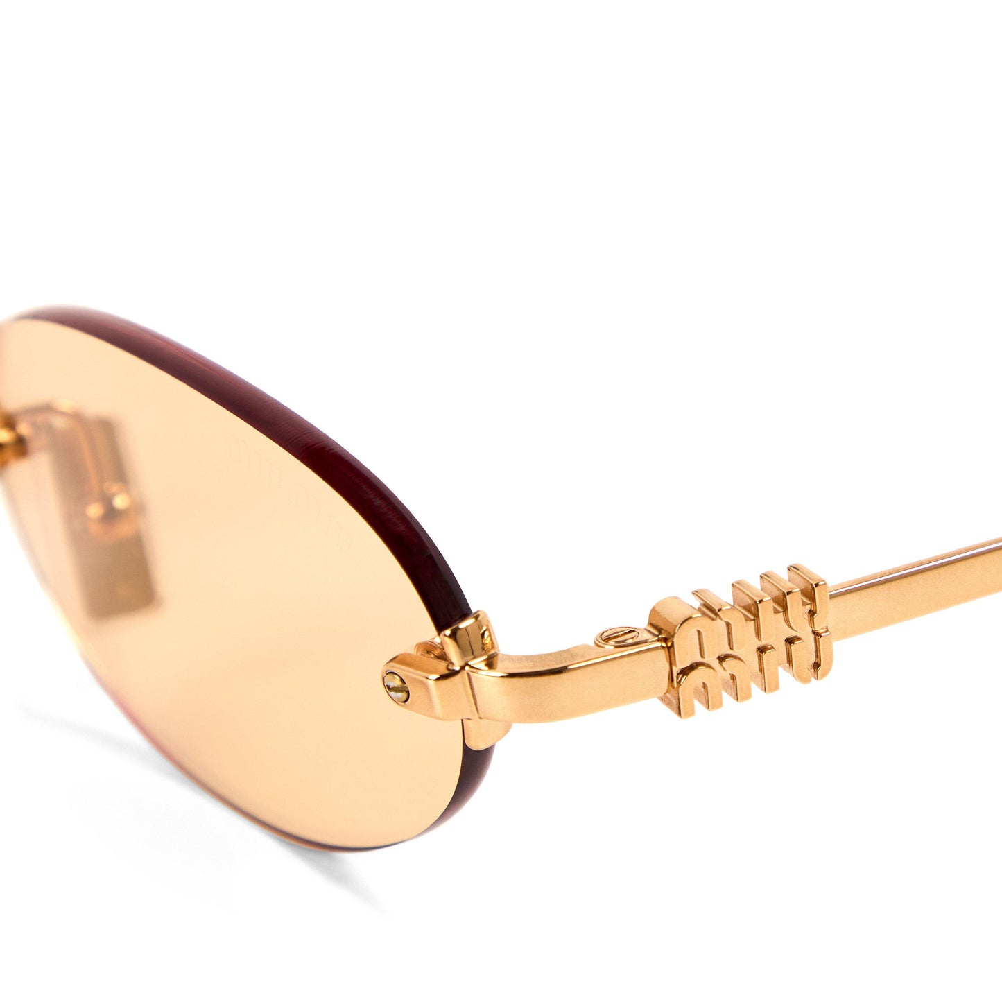 Miu Miu Women's 0MU A54S Round Sunglasses
