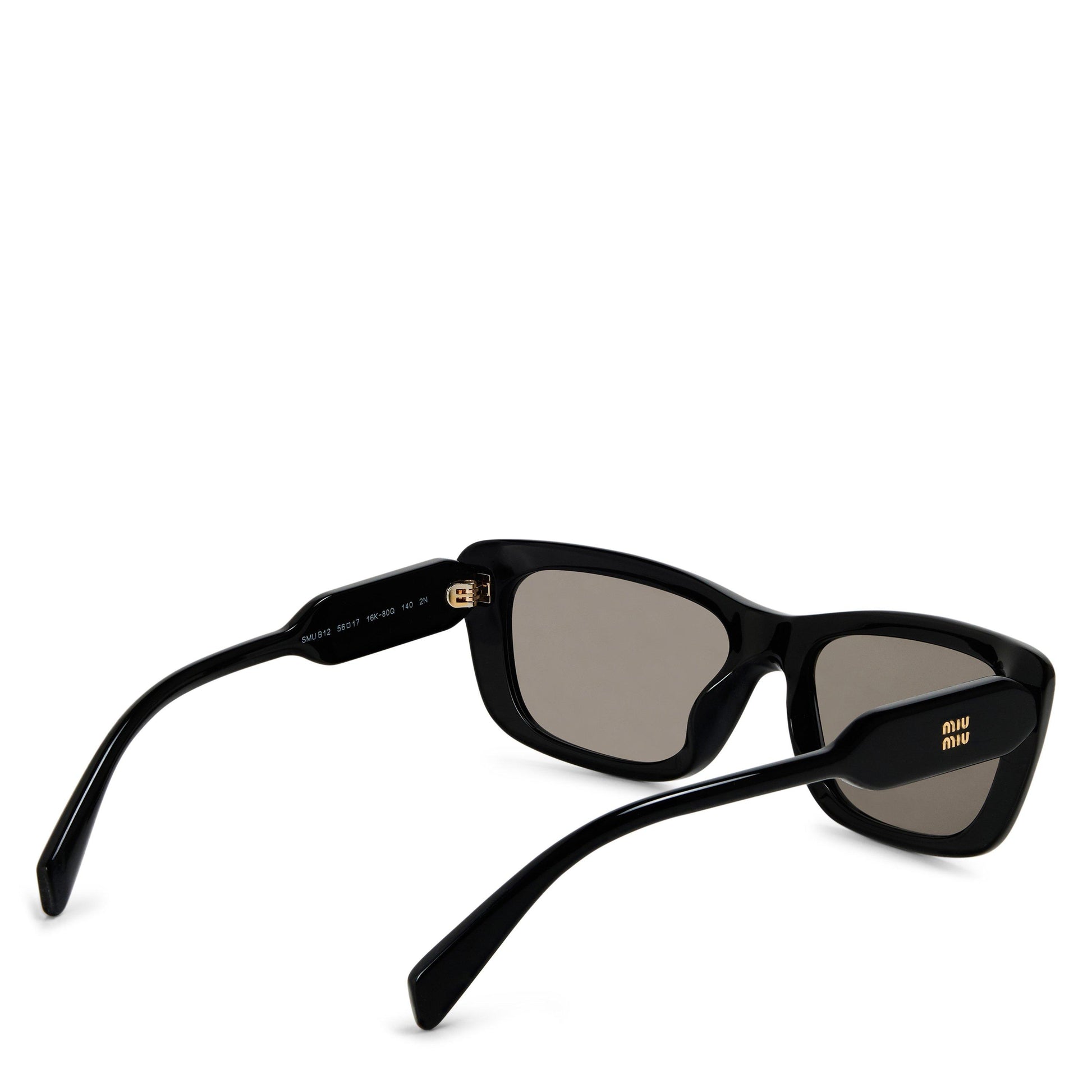 Miu Miu Women's 0MU B12S Wayfarer Sunglasses