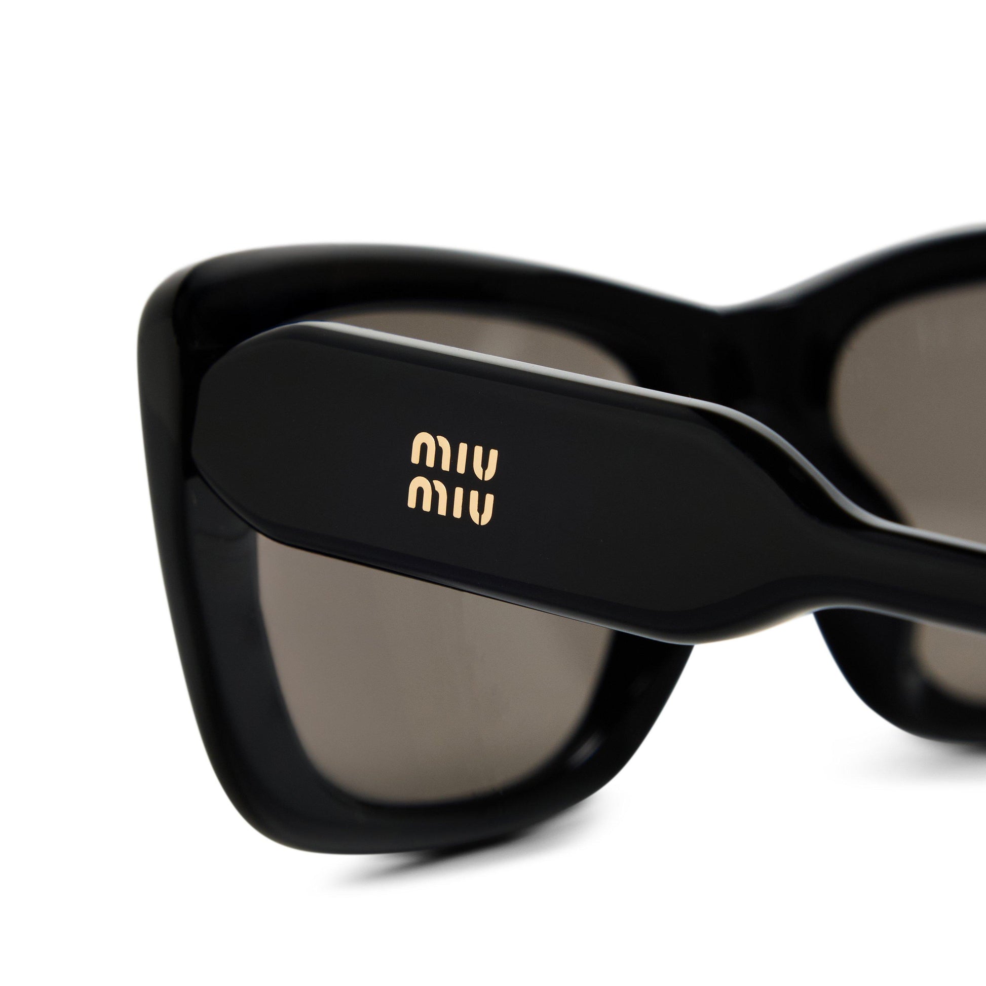 Miu Miu Women's 0MU B12S Wayfarer Sunglasses