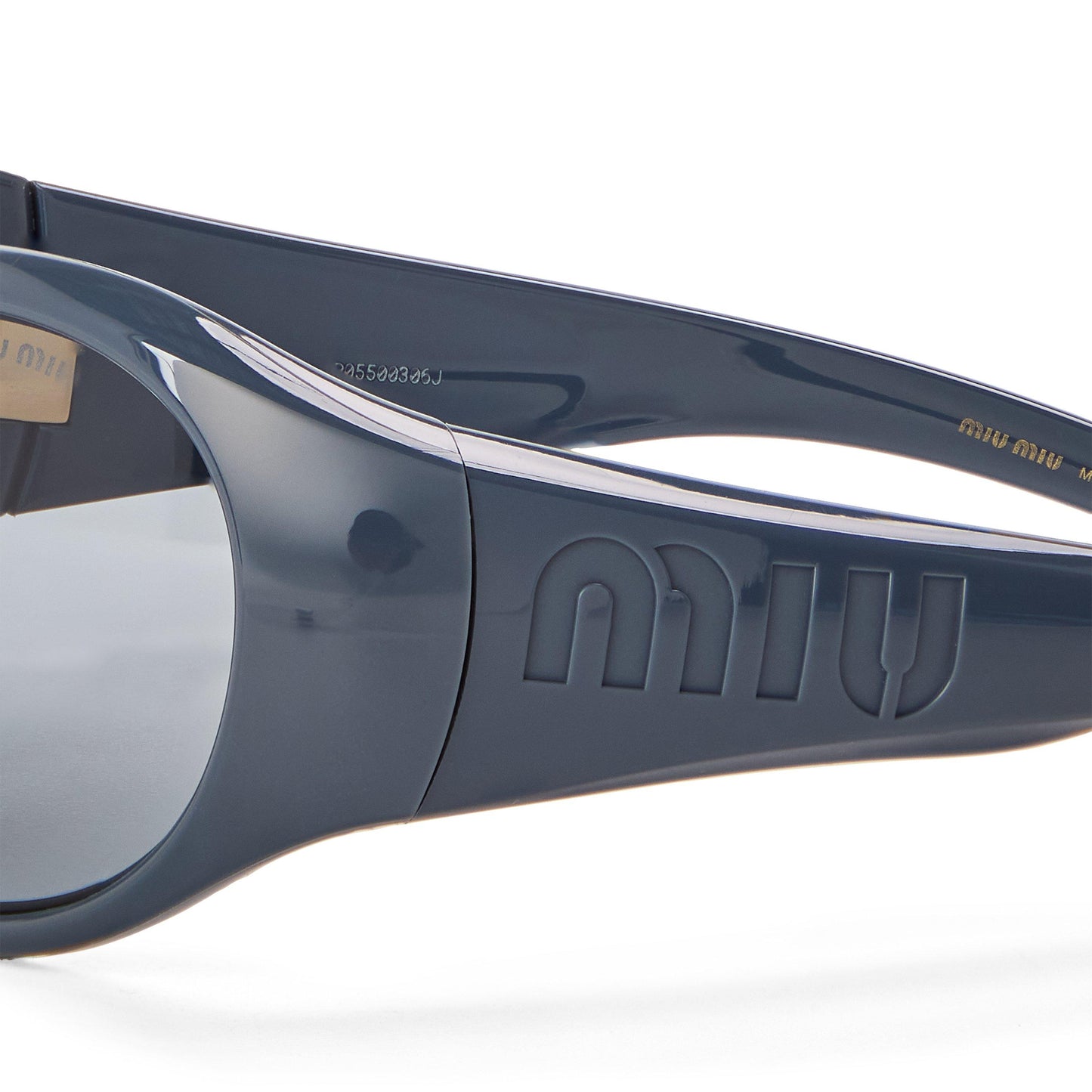 Miu Miu Women's 0MU B14SU Round Sunglasses