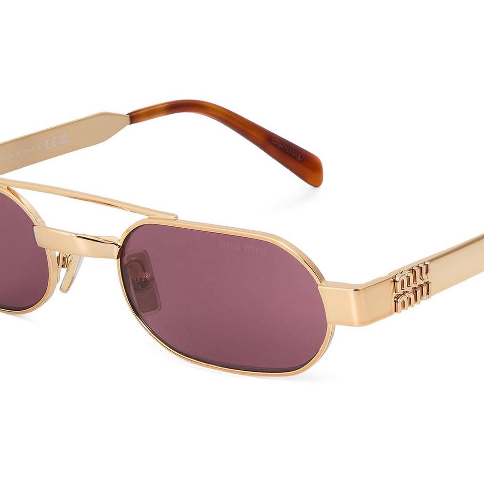 Miu Miu Women's 0MU B52S Oversized Sunglasses