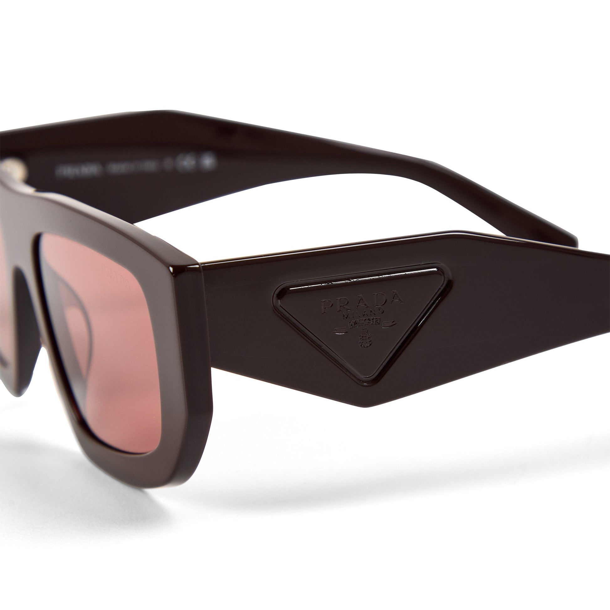 Prada Women's 0PR D04SU Oversized Sunglasses
