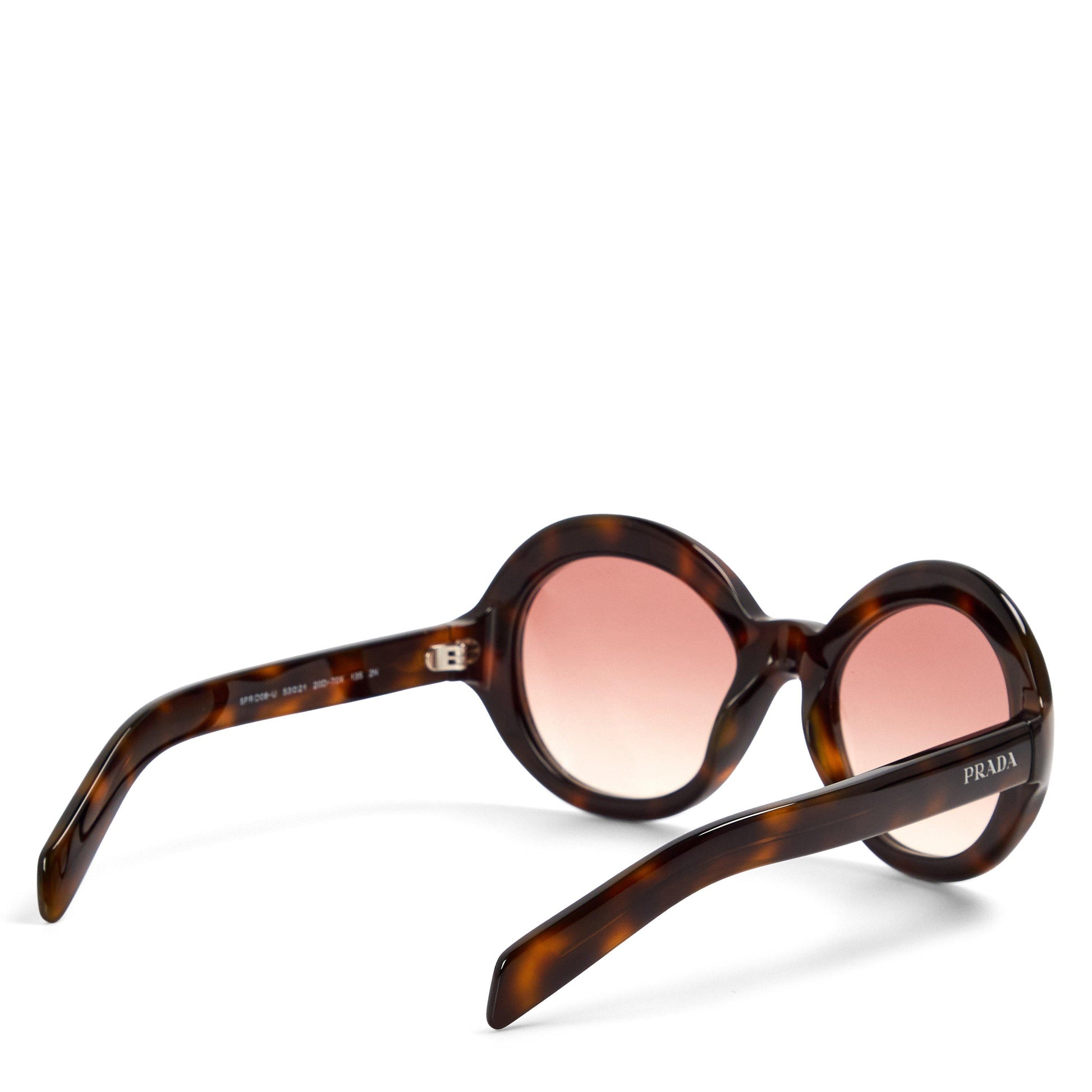 Prada Women's 0PR D08SU Round Sunglasses