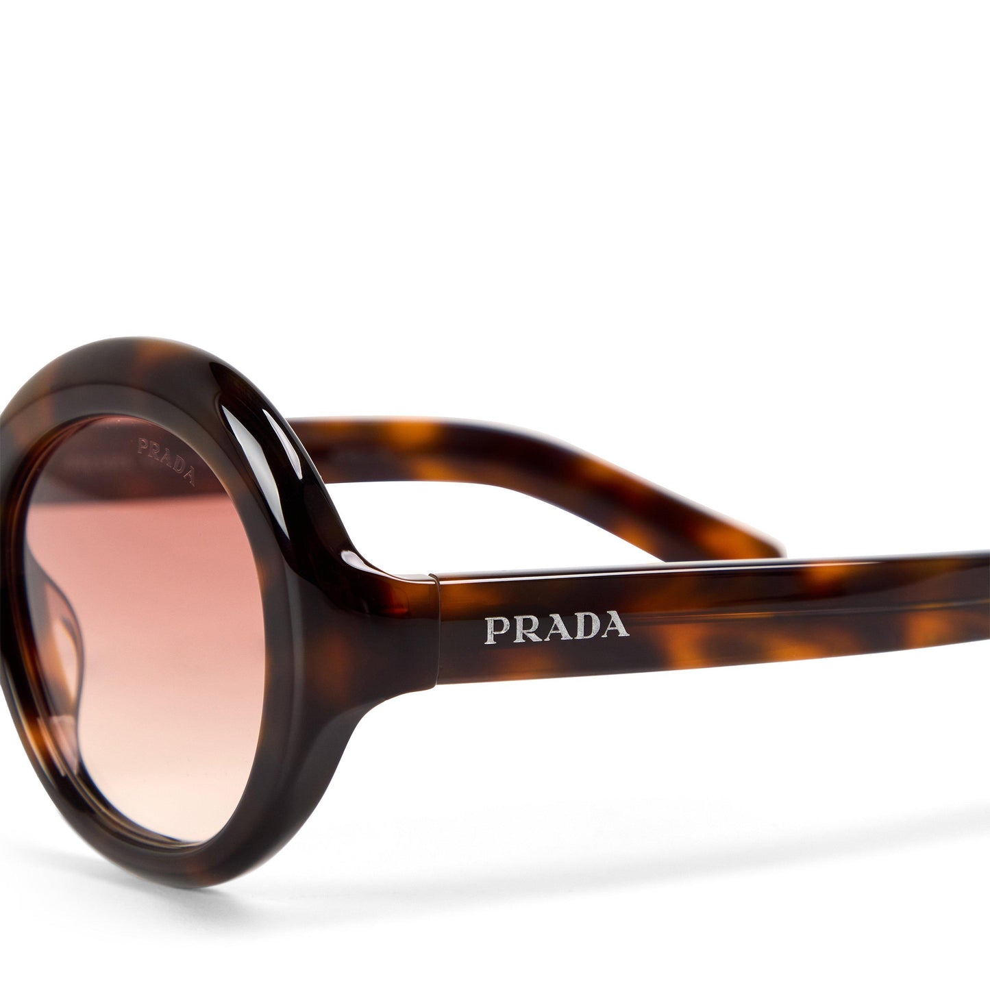 Prada Women's 0PR D08SU Round Sunglasses