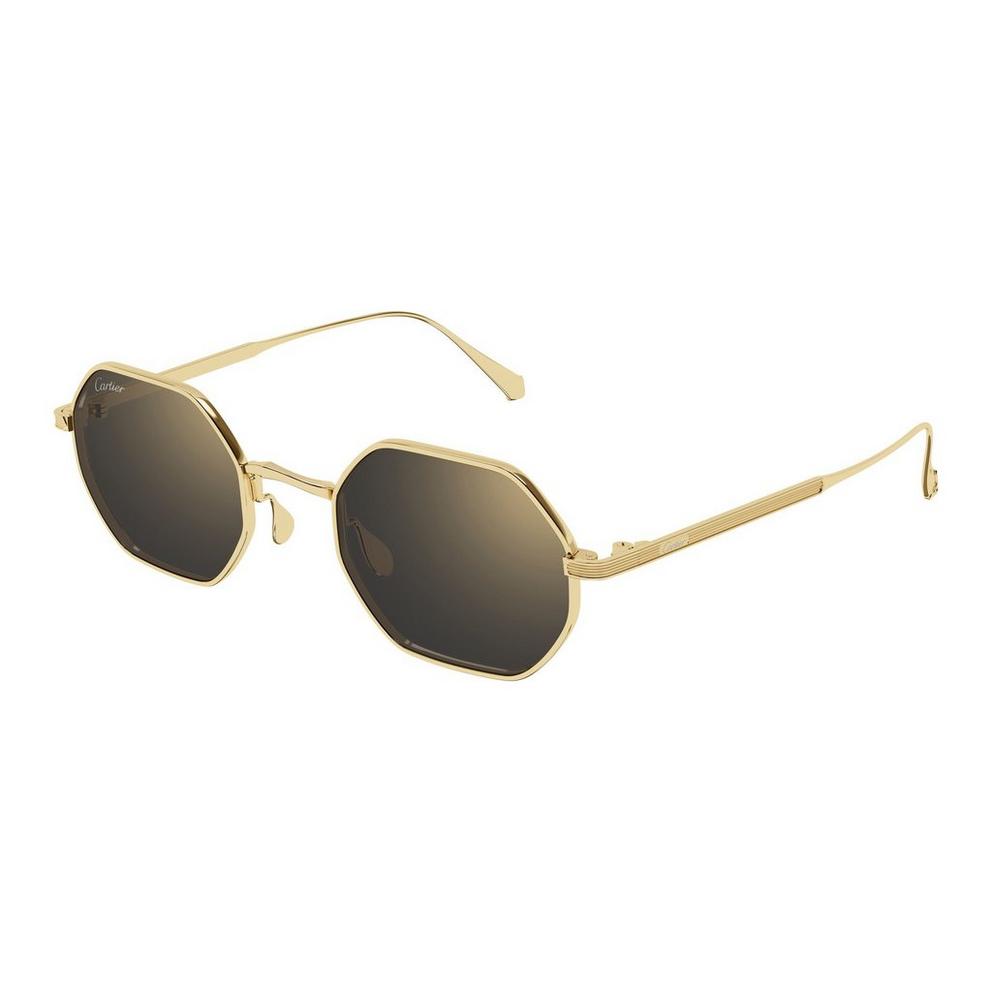 Cartier Mens Hexagonal CT0627S Sunglasses