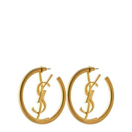 Saint Laurent Saint Cassandre Hoop Ld63