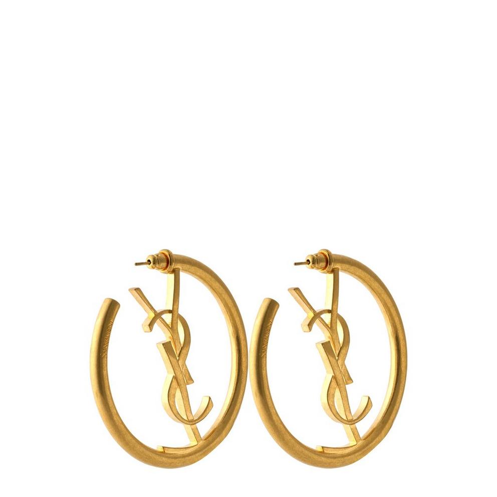 Saint Laurent Saint Cassandre Hoop Ld63