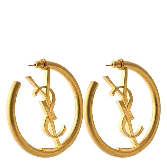 Saint Laurent Saint Cassandre Hoop Ld63