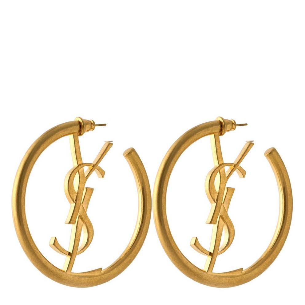 Saint Laurent Saint Cassandre Hoop Ld63